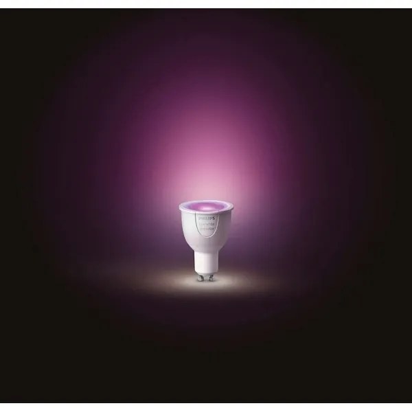 LED Stmievateľná žiarovka Philips Hue White And Color Ambiance GU10/5,7W/230V