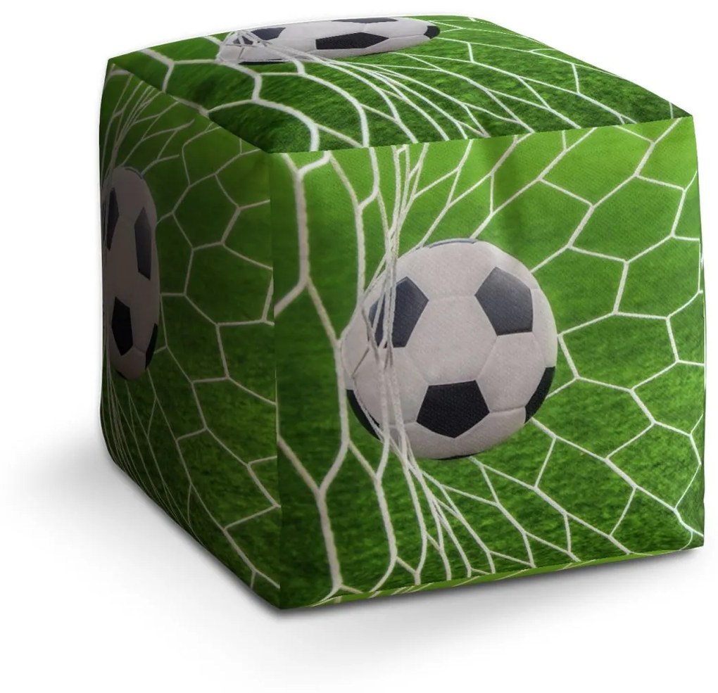 Sablio Taburet Futbalová lopta v bráne: 40x40x40 cm