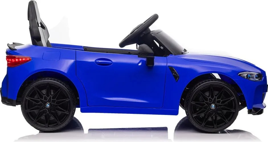 LEAN CARS Autobatérie BMW M4 lakované modrou farbou