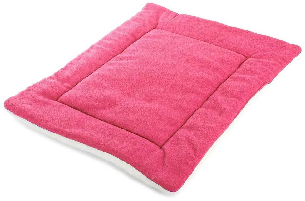 Pelech / matrac pre psa a mačku | 70x53 cm ružový