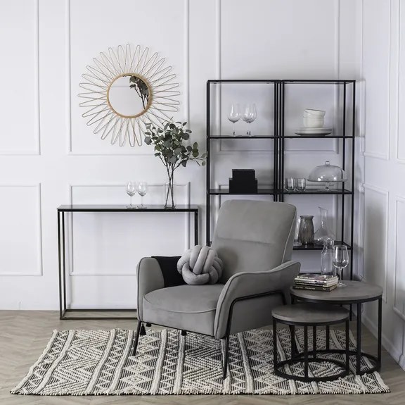 Kreslo ERNESTO sivá