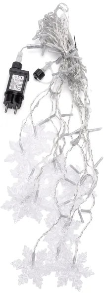 Aigostar - LED vonkajšia vianočná svetelná reťaz 120xLED / 6 W / 230 V / 8 režimov / 3x0,7 m / IP44 / teplá biela + diaľkové ovládanie