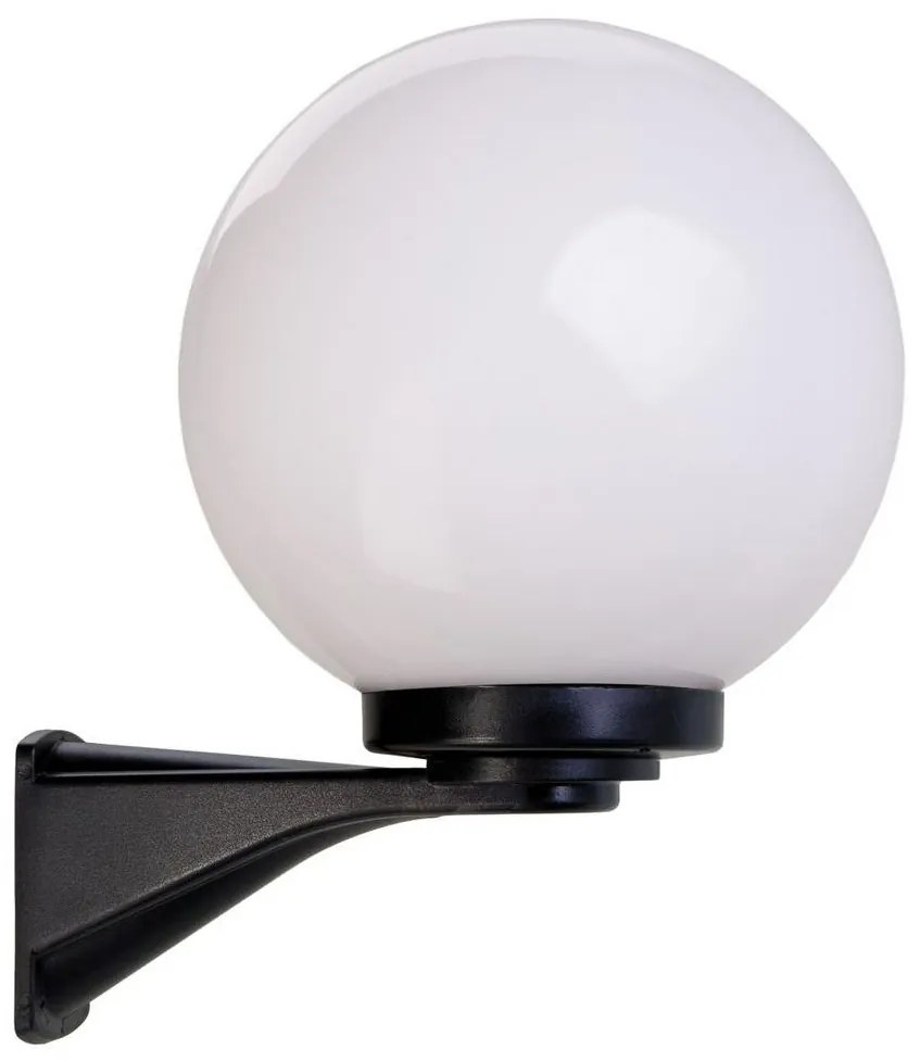 Redo 9789 - Vonkajšie nástenné svietidlo SFERA 1xE27/42W/230V IP44 biela