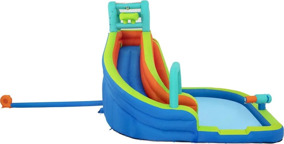 Producent niezdefiniowany Bestway vodné ihrisko H2O Go 365 x 320 x 270 cm so šmýkačkou a striekačkou 53408