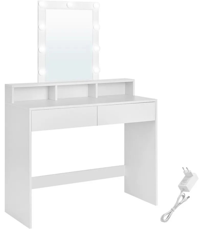 Toaletný stolík LADA biely