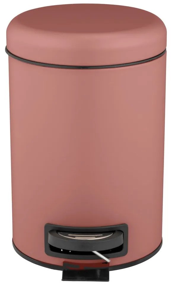 Pedálový oceľový odpadkový kôš 3 l Leman - Wenko