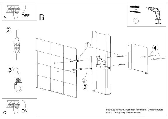 Sollux SL.1352 - Nástenné svietidlo DURLIN 2xG9/8W/230V biela