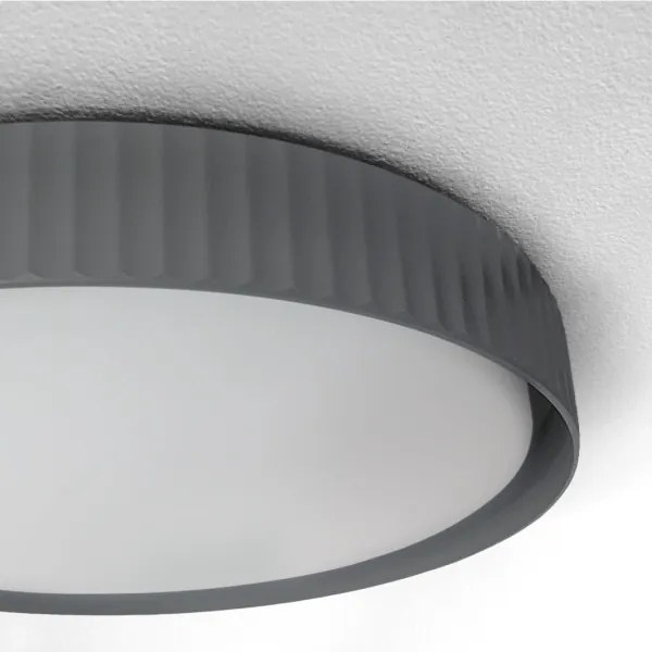 Brilagi - LED stmievateľné stropné svietidlo LUCIA LED/60W/230V priemer 59 cm sivé, s diaľkovým ovládaním