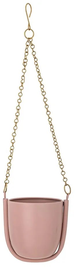 Kovový závesný obal na kvetináč Kati – Bloomingville