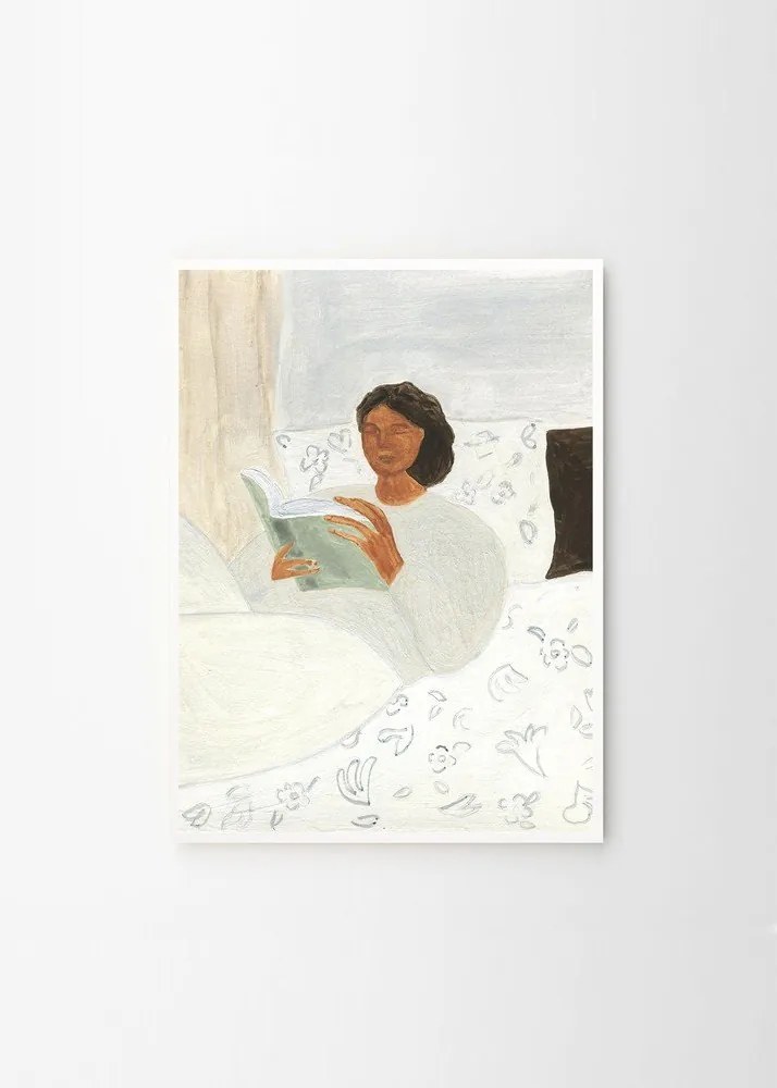 Plagát 50x70 cm Morning Read – Isabelle Vandeplassche – The Poster Club