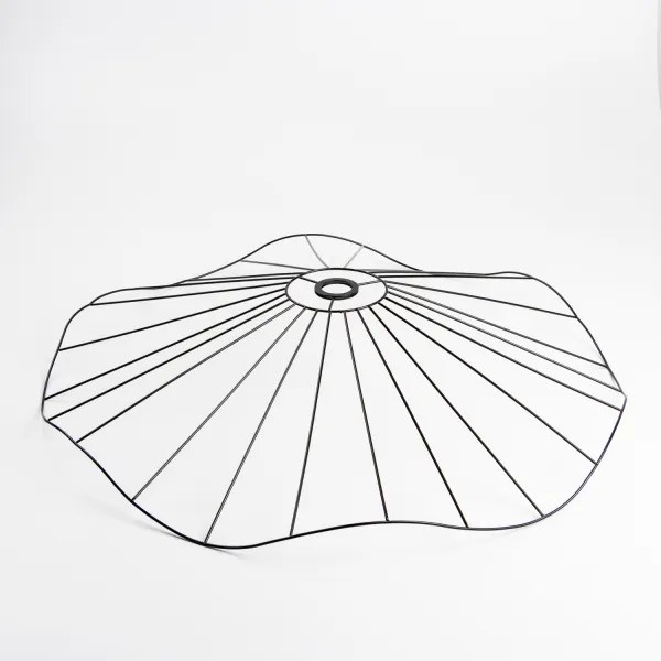 Brilagi - LED závesné svietidlo na lanku CERIA WIRE 1xE27/40W/230V Ø 80 cm čierna