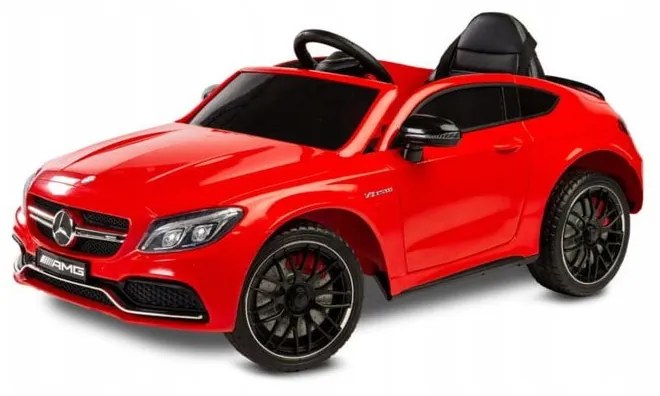 Supplies Elektrické autíčko Mercedes červená