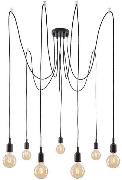 Paulmann 50390 - Luster na lanku NEORDIC 7xE27/20W/230V pavúk