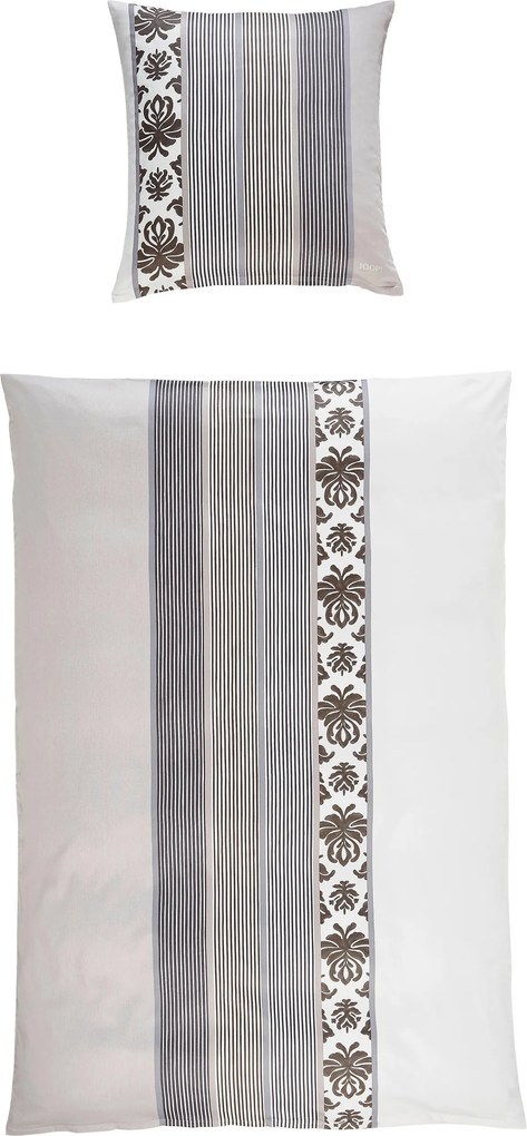 XXXLutz POSTEĽNÁ BIELIZEŇ, makosatén, grafitová, béžová, 155/220 cm Joop! - Online Only bytové doplnky - 004977061201