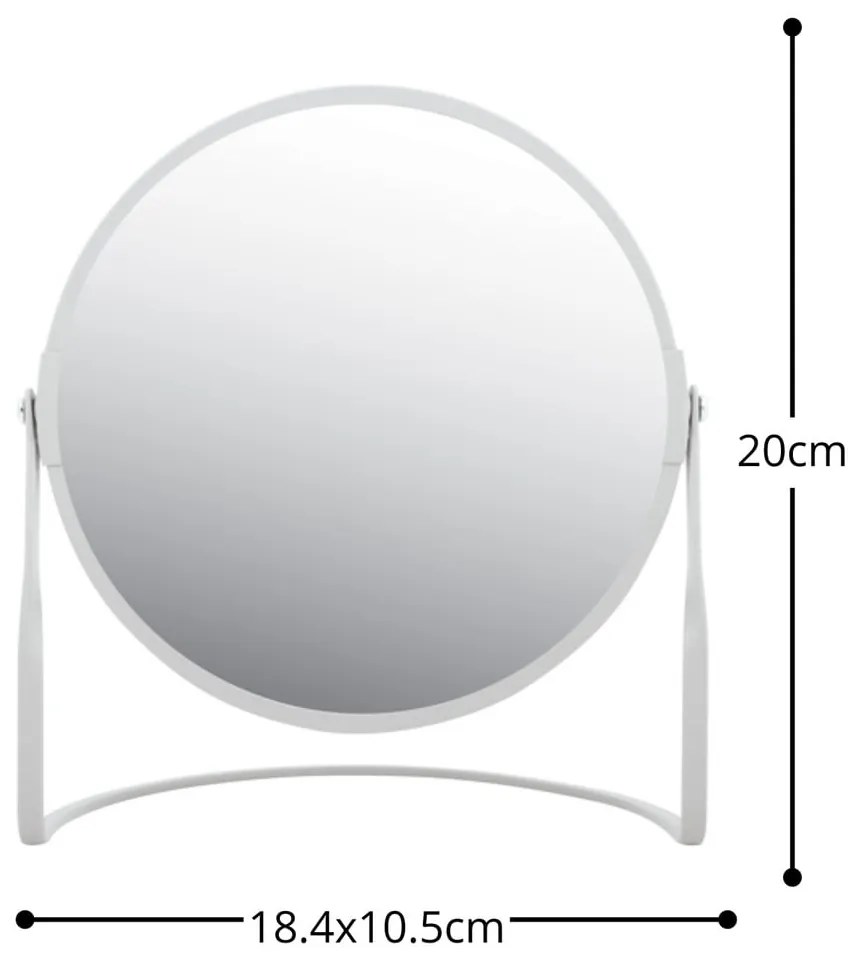 Kozmetické zväčšovacie zrkadlo (zväčšenie 5x) ø 18 cm Akira – Spirella