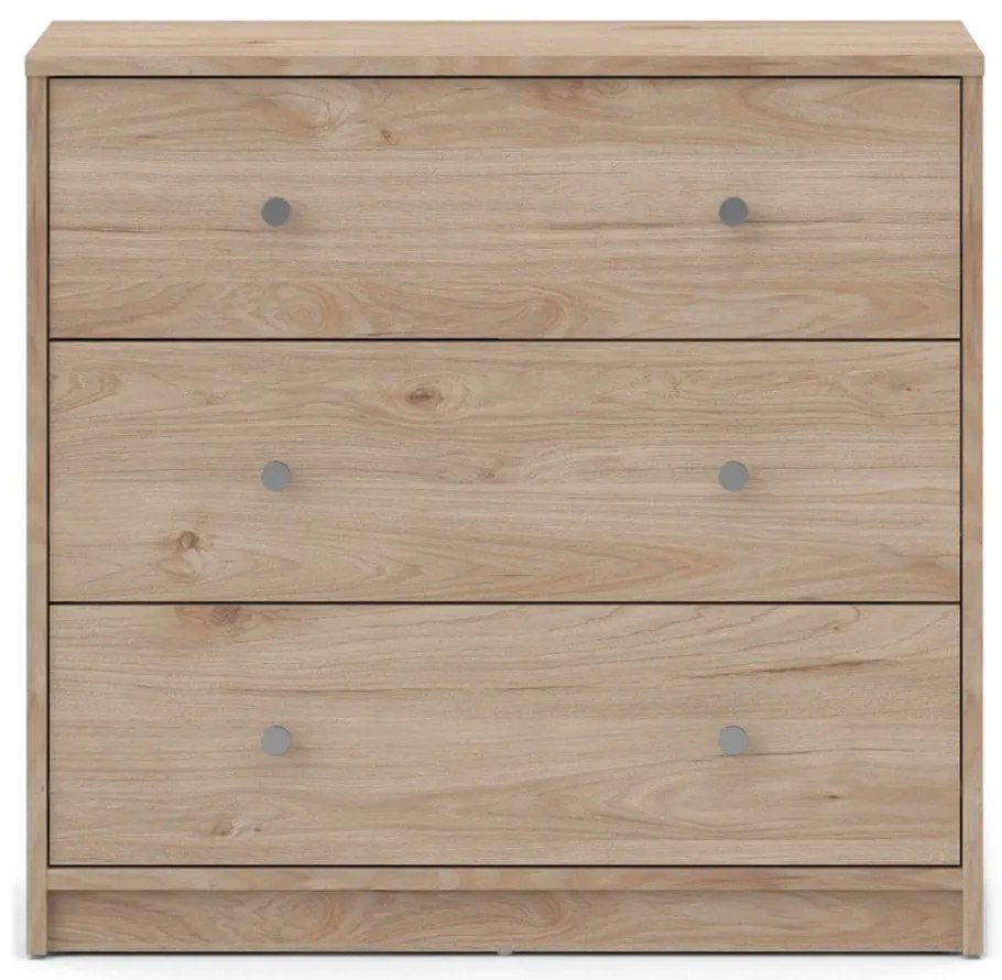 Komoda v dubovom dekore Tvilum May, 72 x 68 cm