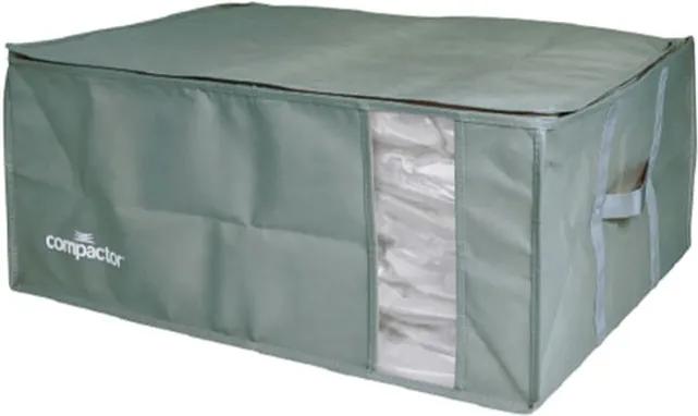 Zelený úložný box na oblečenie Compactor XXL Green Edition 3D Vacuum Bag, 210 l