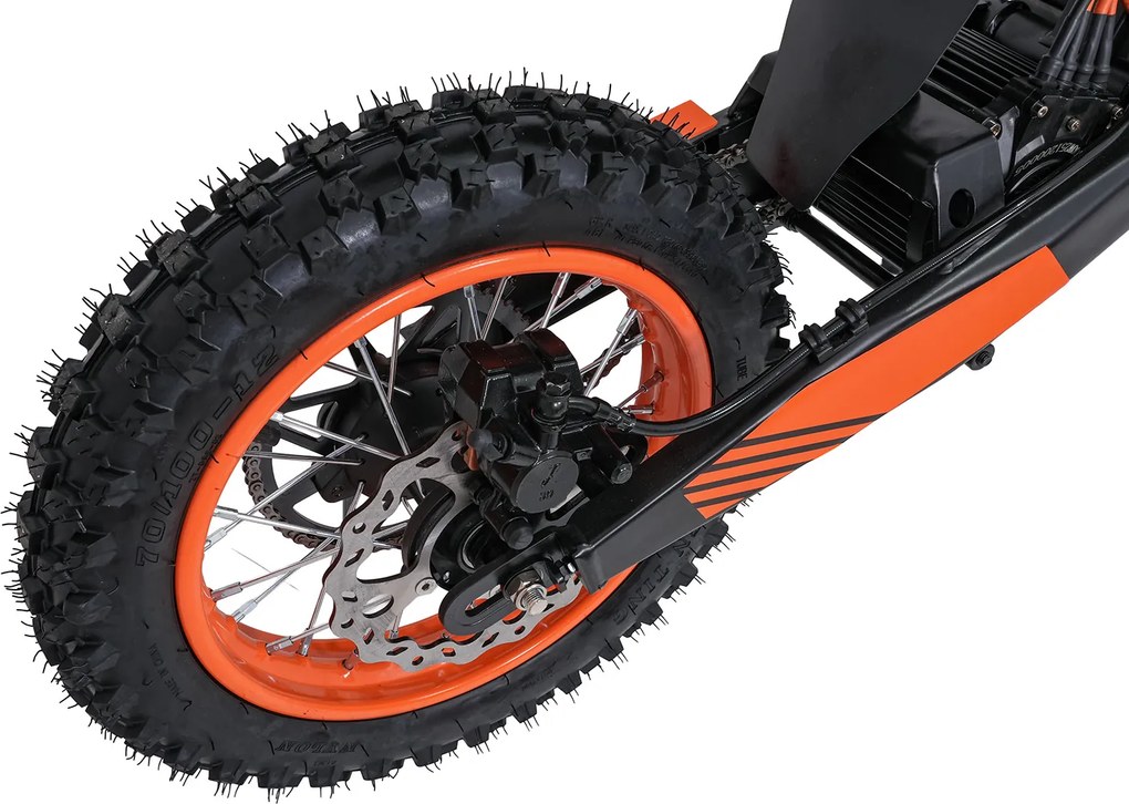 Ramiz Detský elektrický motocykel E-RIDER X čierny