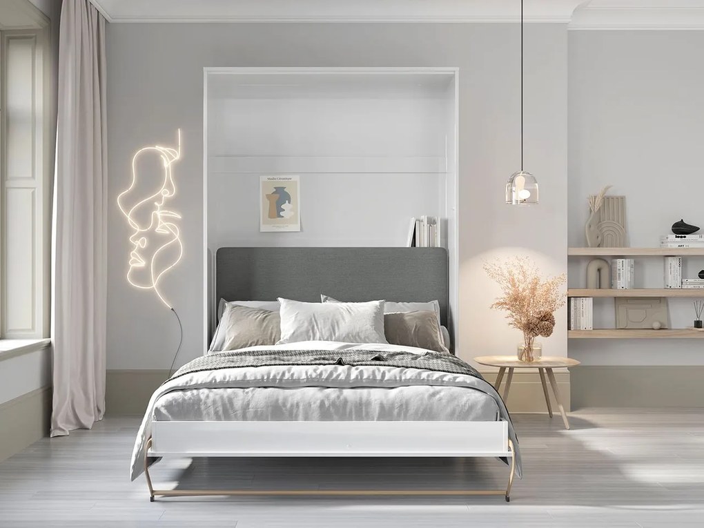Čalúnená opierka hlavy Concept Pro CP-12, Farby: ART 82626 + šedá
