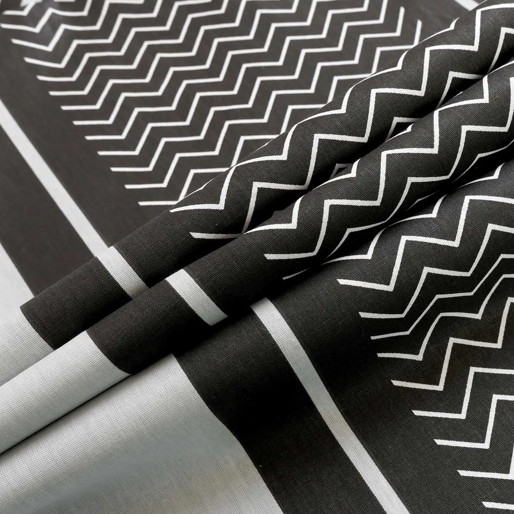 RENFORCÉ OBLIEČKY ZIGO EXCLUSIVE 200X220 CM, 2 KS 70X80 CM VZOROVANÉ