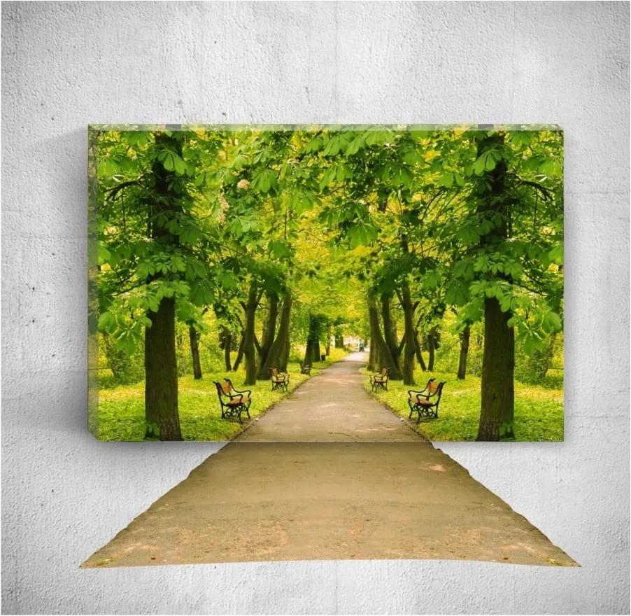 Nástenný 3D obraz Mosticx Park Road, 40 × 60 cm