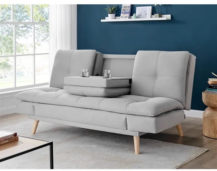 Autronic BONTEC Trojmiestna pohovka, sivá, látka, ASB-4720 GREY2 Farba: Šedá