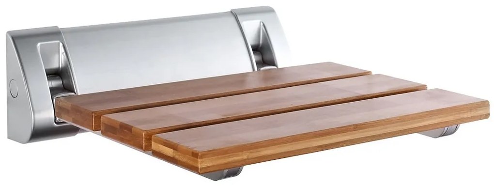 Aqualine Aqualine, Sedadlo do sprchy 32x23cm, sklopné, bambus, AE236