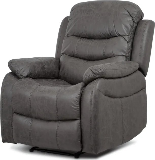 Polohovacie kreslo sivé TV-4086 GREY