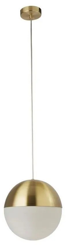 Searchlight 24181SB - Luster na lanku ENDOR 1xE27/40W/230V mosadz