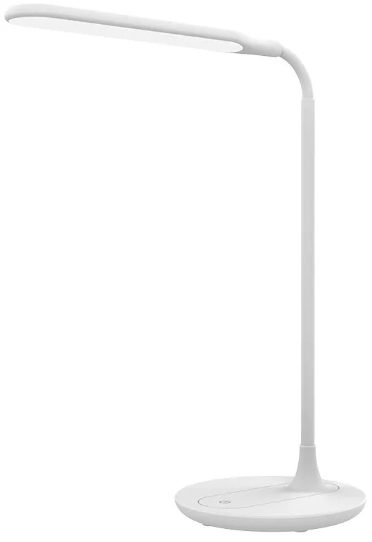 Solight LED stmievateľná stolná lampa, 6 W, denné biele svetlo, biela