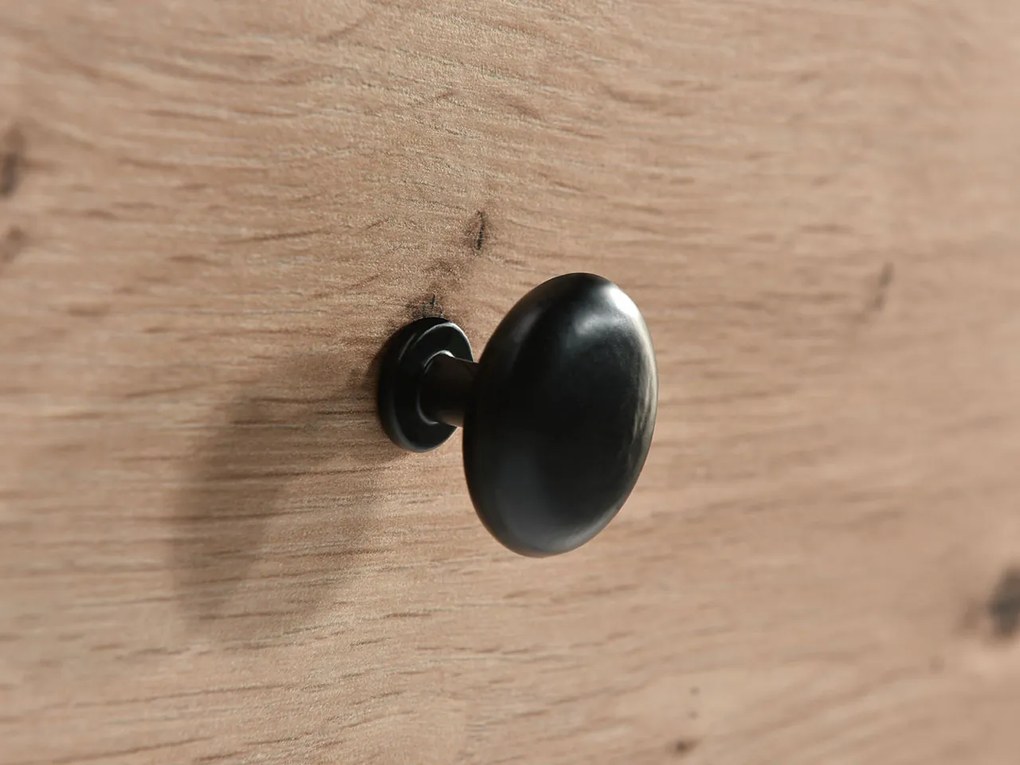 Nábytok do obývačky Sigeren III, Osvetlenie: osvetlenie LED, Farby:: dub artisan / dub artisan + čierna