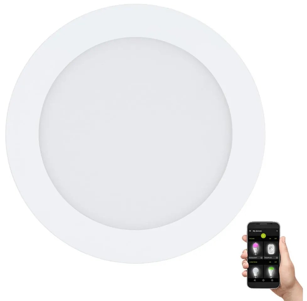 Eglo 900102 - LED stmievateľné kúpeľňové svietidlo FUEVA-Z LED/10,5W/230V IP44