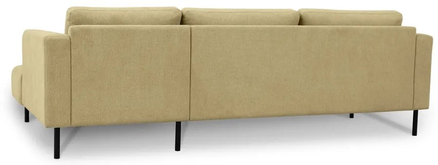 Okrovožltá rohová pohovka (pravý roh) Hero – Scandic