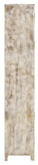 furniture-nabytek.cz - Masívna kúpeľňová skrinka Bitna z mangového dreva, lakovaná, prírodná farba – 43×35×180 cm