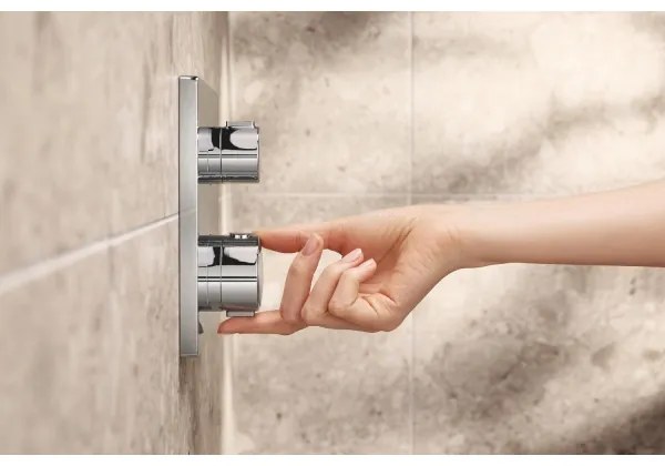 GROHE 348822430 - Sprchový set PRECISION 250 × 250 mm čierny
