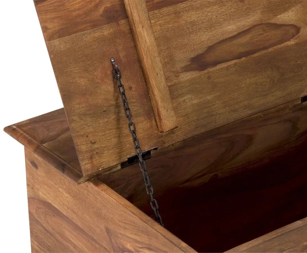 furniture-nabytek.cz - Masivní konferenční stolek Merlin II z palisandru, lakovaný, hnědý – 110×60×45 cm