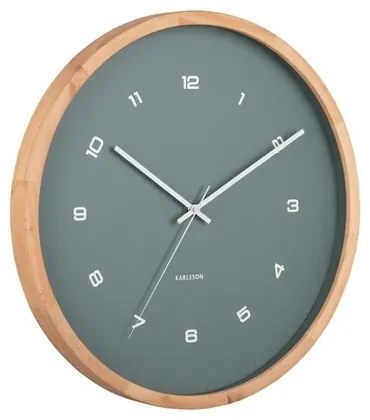 Karlsson 5938GR dizajnové nástenné hodiny 41 cm