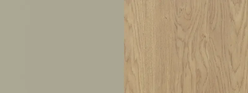 Dvojdverová šatníková skriňa Hailee - zelená/dub piesočný