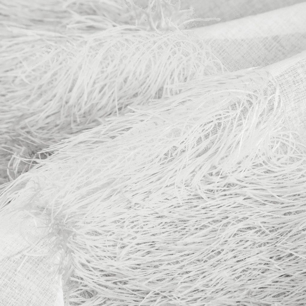ZÁCLONA NA KRÚŽKOCH MARGARET 140X250 CM KRÉMOVÁ