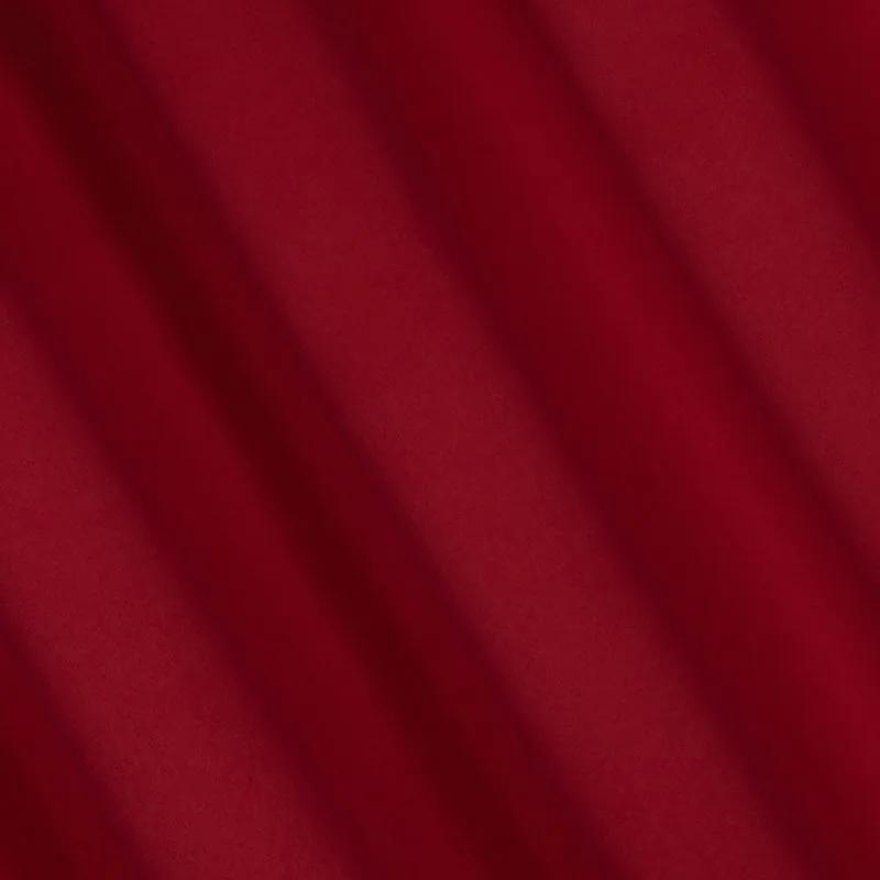 Červený zatemňovací záves na páske LOGAN 135x270 cm
