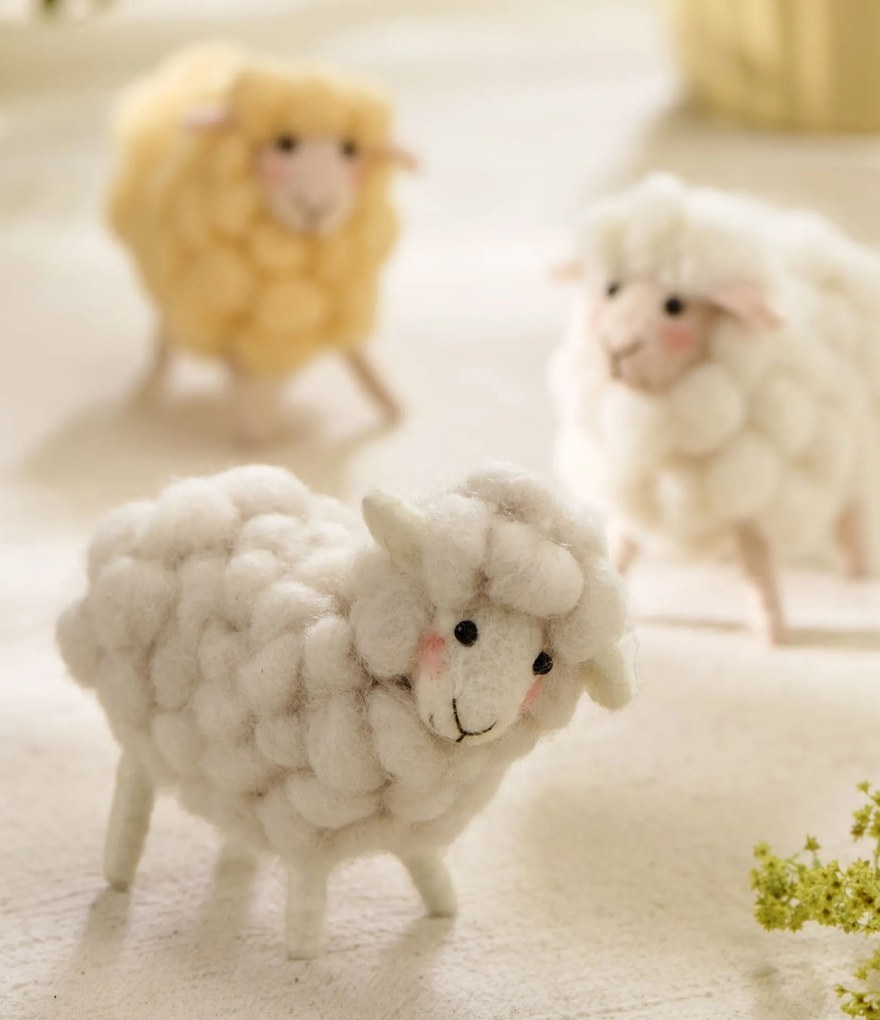 Ib Laursen Veľkonočná dekorácia Sheep Béžová