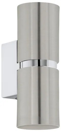 Eglo 96261 - LED Nástenné svietidlo PASSA 2xGU10/3.3W/230V guľaté