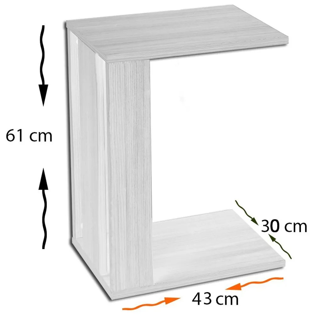 Rozkladací stôl Pasific C Light Cotton