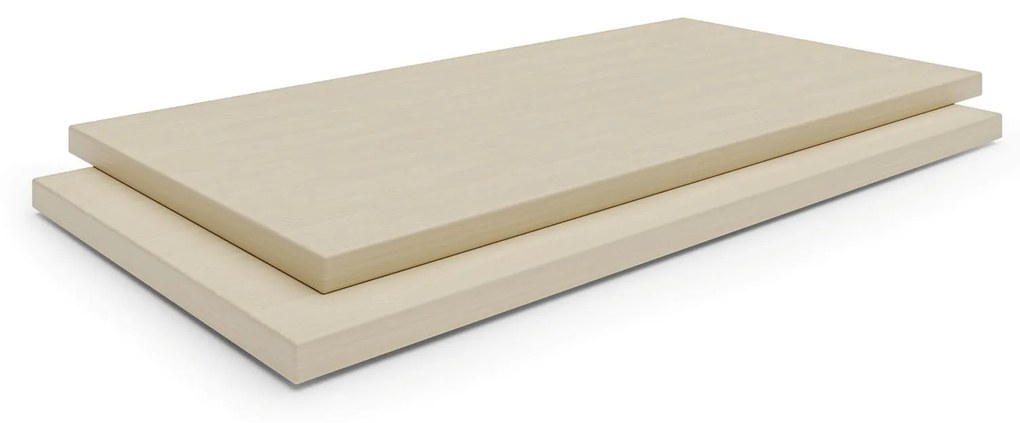 Prídavné police ku skriniam a regálom PRIMO, 2 ks, 800 x 420 mm, breza