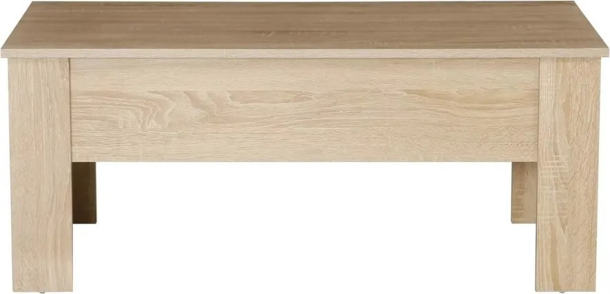 AKCIA Konferenčný stolík RIWA s výsuvnou doskou 100x50 cm, dub II. akosť