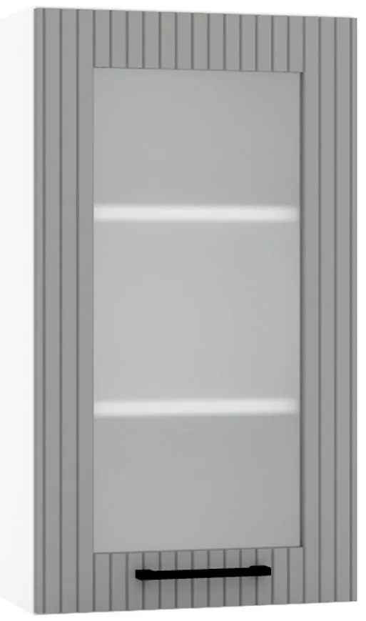 Skrinka do kuchyne Kate ws40 pl šedá mat