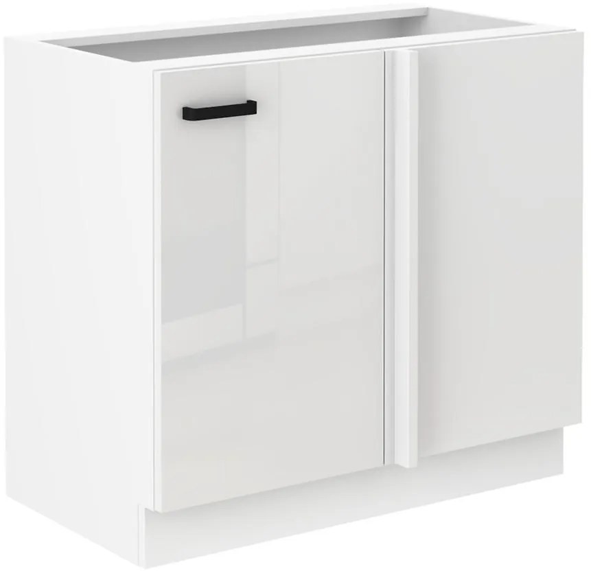 Kuchynská skrinka MIA biely lesk/biely 105 nd 1f bb