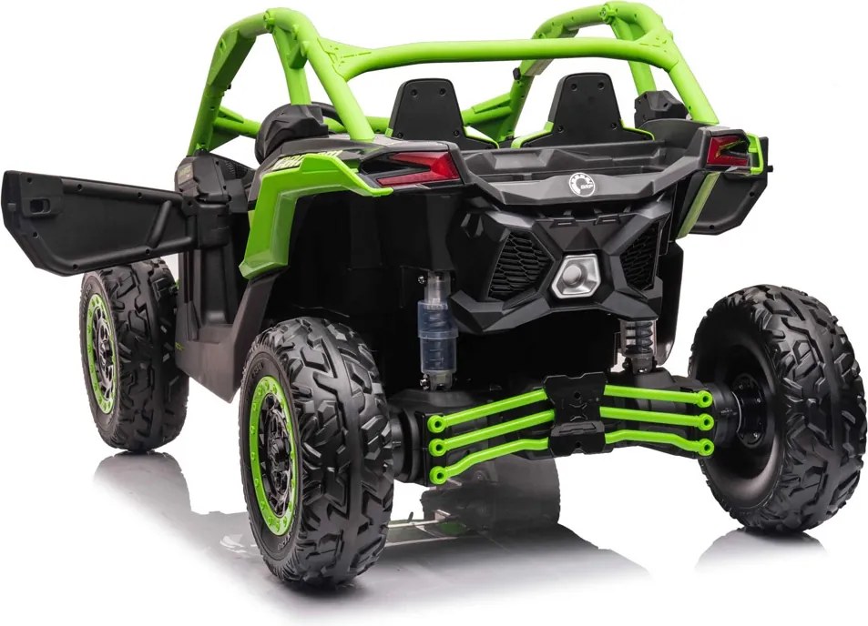 JOKOMISIADA Veľké terénne vozidlo Buggy Can-am Maverick pre 2 osoby PA0287 zelená