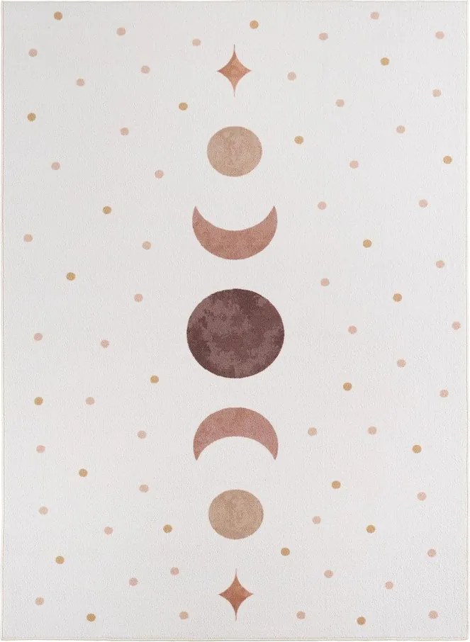 Krémovobiely prateľný detský koberec 160x230 cm Coco 1136 – Ayyildiz Carpets