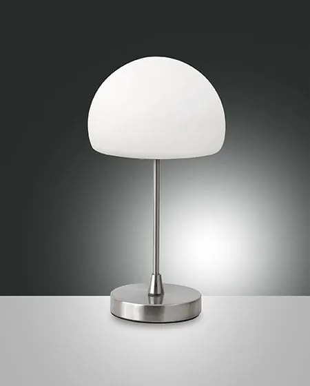 Stolové svietidlo FABAS GAIA TABLE LAMP LED SATINED NICKEL 3341-30-178